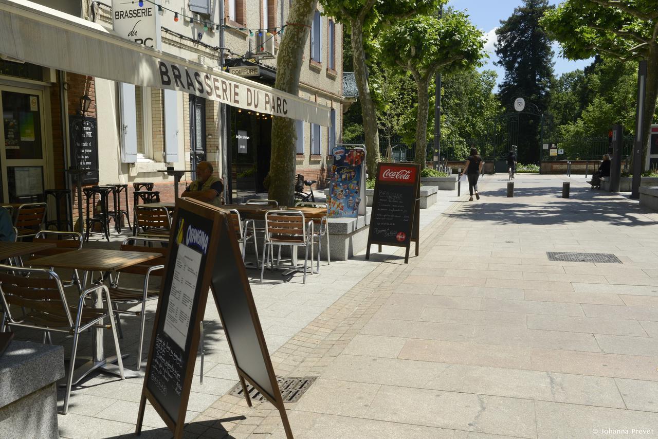 Hotel Brasserie Du Parc Albi Exterior foto